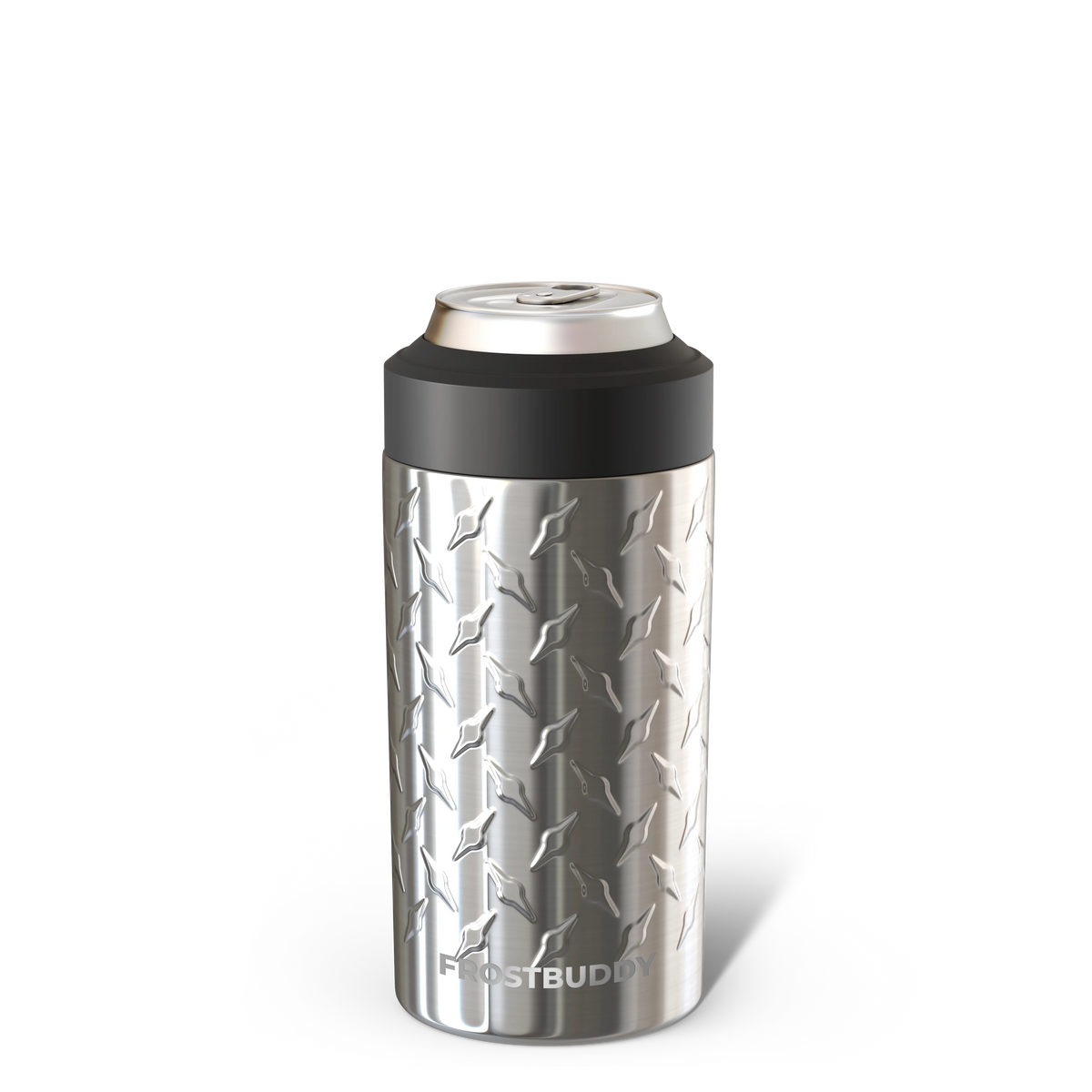 Universal Buddy | Diamond Plate | Silver