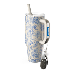 Thicc Buddy 40oz | Blue Floral